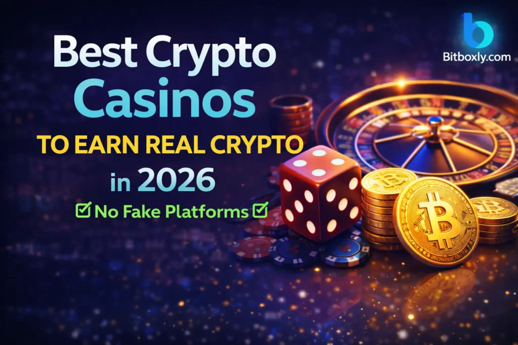 Best crypto casinos to earn real crypto in 2026